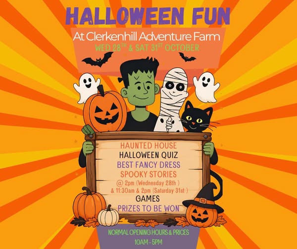 Halloween Fun at Clerkenhill Farm