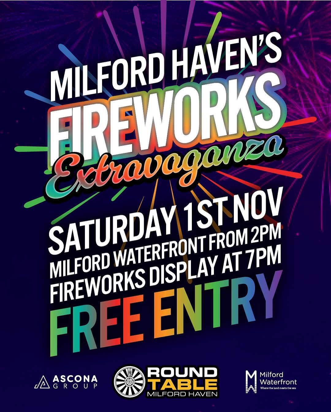 Milford Haven Fireworks Extravaganza