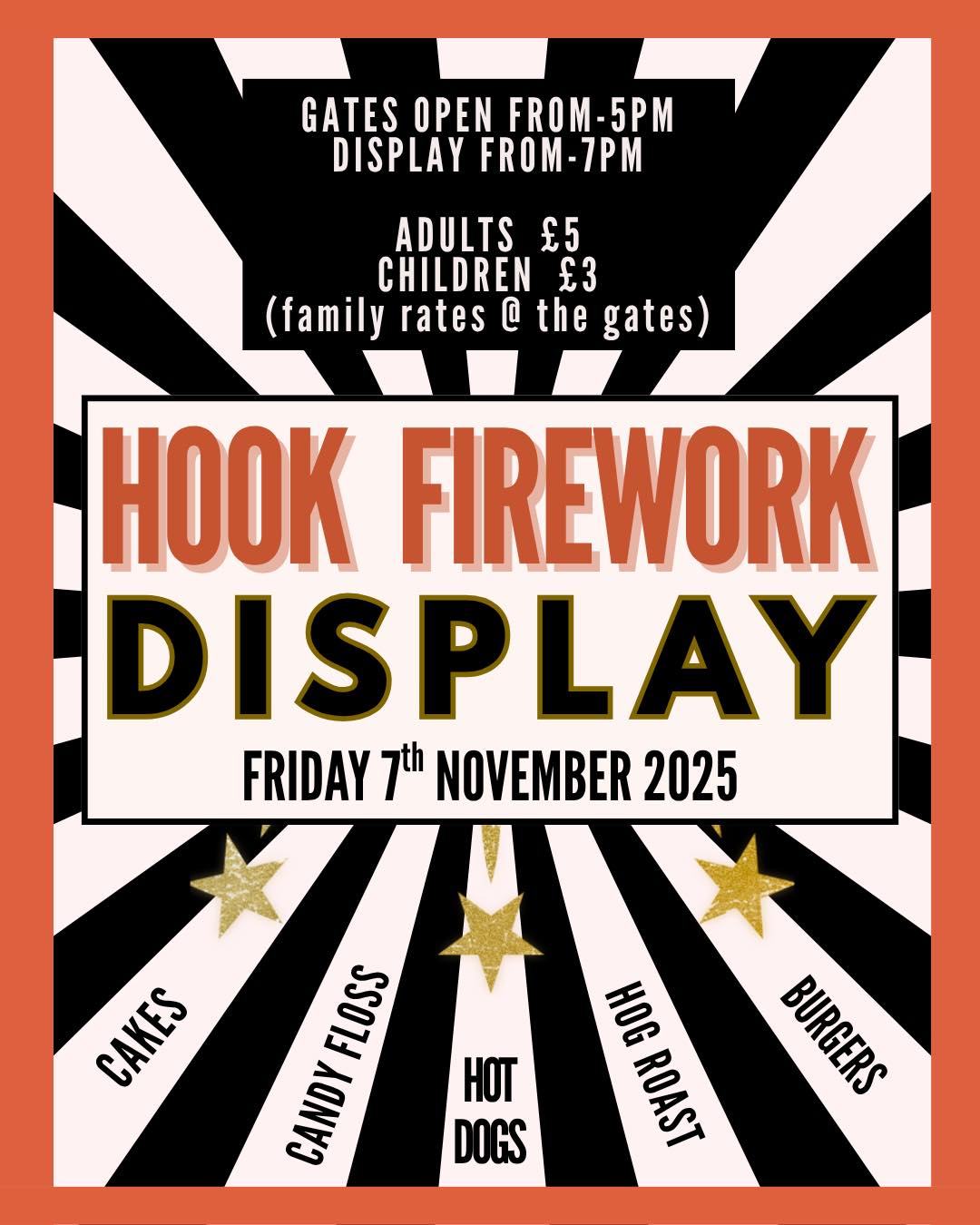 Hook Firework Display 2025